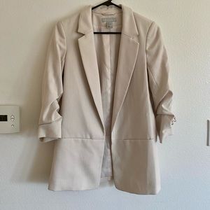 Oversized Cream Blazer